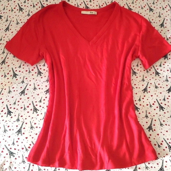 Wilfred Tops - WILFRED RED TSHIRT